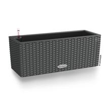 Кашпо Lechuza 15609 Кашпо LECHUZA Балконера Коттедж 50 Черный графит с системой полива арт. ZN-300971