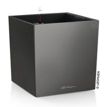 Кашпо Lechuza 16463 Кашпо LECHUZA Кьюб 30 Антрацит с системой полива арт. ZN-301097