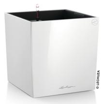 Кашпо Lechuza 16560 Кашпо LECHUZA Кьюб 50 Белое с системой полива арт. ZN-301102