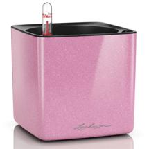 Кашпо Lechuza 13513 Кашпо LECHUZA Кьюб Глосси Кисс 14 Нежно-розовый блестящий с системой автополива арт. ZN-405700