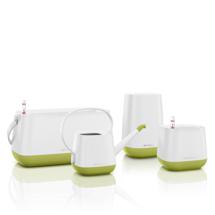 Кашпо Lechuza Набор Юла фисташковый из кашпо, корзинки, вазы и лейки арт. ZN-405721