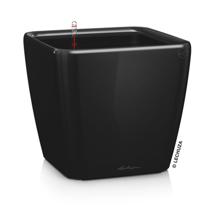 Кашпо Lechuza 16189 Кашпо LECHUZA Квадро 43 LS Черное с системой полива и съемным горшком арт. ZN-300927