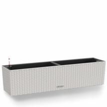 Кашпо Lechuza 15457 Кашпо LECHUZA Балконера Коттедж 80 Светло-серое все-в-одном арт. ZN-300979