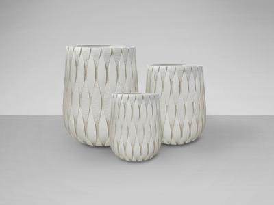 Кашпо Schuller Набор из 3-х кашпо Jazmin бежевый арт. 250809