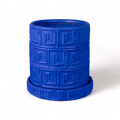 Кашпо Seletti Цветочный горшок Greca Blue арт. 11500B