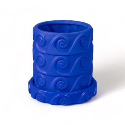 Кашпо Seletti Цветочный горшок Onda Blue арт. 11501B