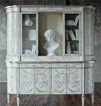 Книжный шкаф PATINA C21/LG/HT Ferrara cabinet