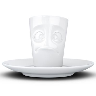 Кофейная пара Tassen Кофейная пара buffled, 80 мл, белая арт. T02.13.01