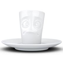 Кофейная пара Tassen Кофейная пара buffled, 80 мл, белая арт. T02.13.01