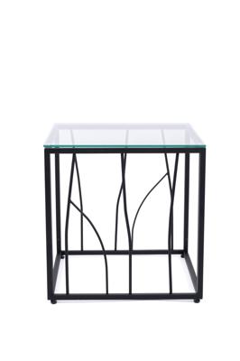 Столик кофейный AllConsoles Кофейный столик 1024-CTB clear черный муар арт. 1024-CTB clear