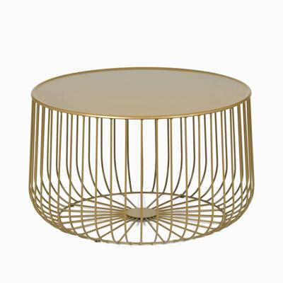 Кофейный столик Flat cage диаметр 65 арт. 2000983235282