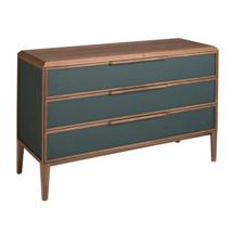 Комод Angel Cerda Комод 7150/CP2305-C темно-зеленого цвета из пластика и ореха арт. 181126