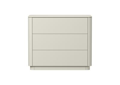 Комод Ellipsefurniture Комод Tammi 3 ящика ширина 90 см (молочный) арт. TM010203010101