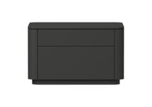 Комод Ellipsefurniture Тумба прикроватная Tammi 2 ящика ширина 60 см (черный) арт. TM010206160101