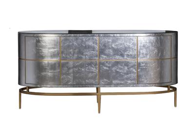 Комод Garda Decor ART-2705-S Комод "Futuro" серебристый 183*51*91см арт. ART-2705-S