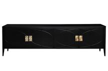 Комод Garda Decor 151SV-00005 Тумба под TV черная 200*60*40см арт. 151SV-00005