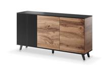 Комод Halmar Комод Halmar RANDOM KM-1 (дуб вотан/черный) арт. V-PL-RANDOM-KM-1