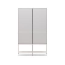 Комод La Forma (ех Julia Grup) Vedrana Комод 4 дверцы белый лак 97,5 x 160 см арт. 178378