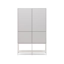 Комод La Forma (ех Julia Grup) Vedrana Комод 4 дверцы белый лак 97,5 x 160 см арт. 178378