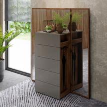 Комод MOD INTERIORS Комод высокий с зеркалом AVILA арт. MDI.CHD.AV.11, арт. CP1907A tallboy with mirror