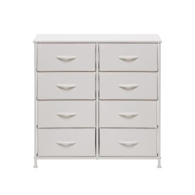 Комод Мебель Импэкс Комод Leset Линкс 8 ящ. (к/з), Каркас Белый, ящики Белые арт. 2500000198144