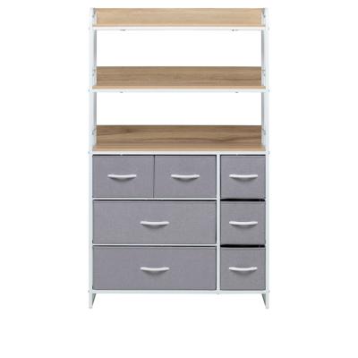 Комод Мебель Импэкс Комод Leset Ноа с полками 7 ящиков арт. 2500000229077