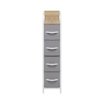 Комод Мебель Импэкс Комод Leset Ноа 4 ящ. узкий арт. 2500000225550