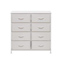 Комод Мебель Импэкс Комод Leset Линкс 8 ящ. (к/з), Каркас Белый, ящики Белые арт. 2500000198144