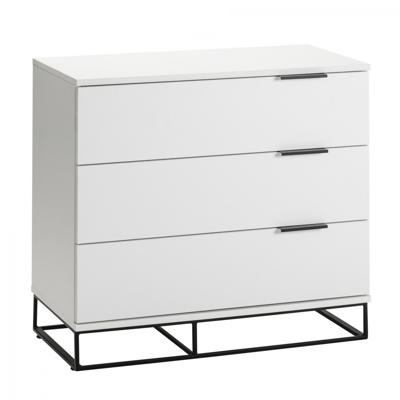 Комод R-Home Комод 3 ящика CITY белый арт. 401052100h