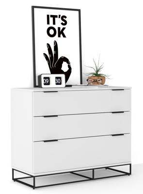 Комод R-Home Комод большой City 100 см. Белый арт. 401052105h