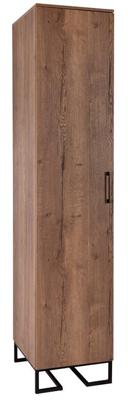 Комод R-Home Шкаф 1-дв. Loft_Дуб табак (без полок) арт. 4009292h_Табак