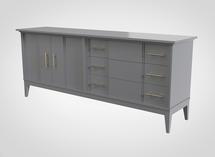 Комод Wonderwood арт. M 1-10 французский серый