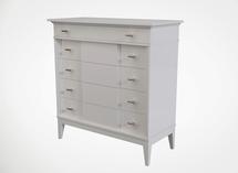 Комод Wonderwood арт. M 1-02 античный белый