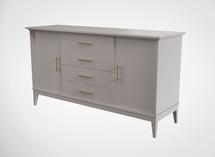 Комод Wonderwood арт. M 1-09 жемчужно-серый