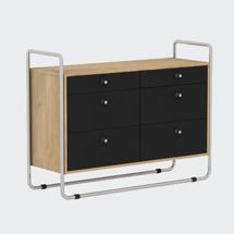 Комод Woodi Furniture Комод Bauhaus арт. BHK-BL