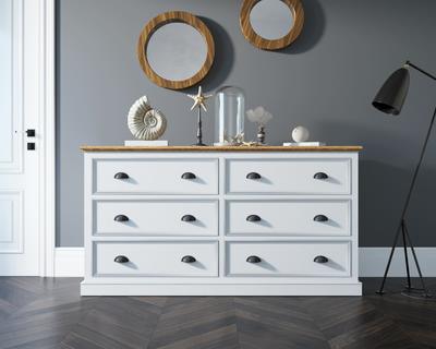Комод Этажерка Комод "Palermo" с шестью ящиками арт PL1052 арт. PL1052