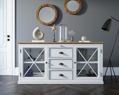 Комод Этажерка Комод "Palermo" с дверками арт PL1051 арт. PL1051