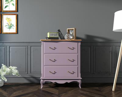 Комод Этажерка Комод Leontina Lavanda три ящика арт ST9356L арт. ST9356L
