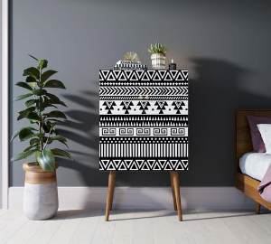 Комод Этажерка Комод на высоких ножках "Berber" 19 принт арт BB09/Print_19 арт. BB09/Print_19
