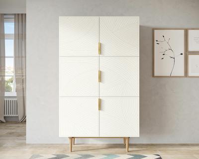 Комод Этажерка Большой комод с шестью дверками "Line" LN04/GR1/beige арт. LN04/GR1/beige