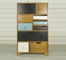 Комод Этажерка Комод универсальный «Aquarelle Birch» 10 ящиков арт RE-14ETG/4 арт. RE-14ETG/4
