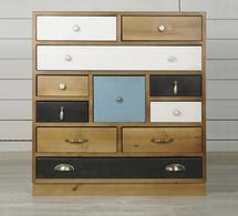 Комод Этажерка Комод для белья «Aquarelle Birch» 10 ящиков арт RE-19ETG/4 арт. RE-19ETG/4