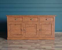 Комод Этажерка Комод "Palermo natural" с тремя дверками арт PL1044OAK арт. PL1044OAK