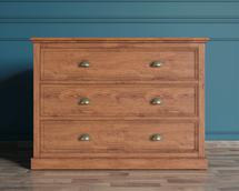Комод Этажерка Комод "Palermo natural" с тремя ящиками арт PL1015OAK арт. PL1015OAK