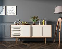 Комод Этажерка Комод "Bruni white" три дверки арт BR04WH арт. BR04WH