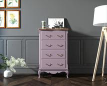 Комод Этажерка Комод Leontina Lavanda четыре ящика арт ST9340L арт. ST9340L