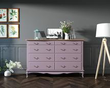 Комод Этажерка Комод Leontina Lavanda на восемь ящиков арт ST9316/2L арт. ST9316/2L