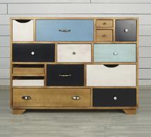 Комод Этажерка Комод «Aquarelle Birch» 14 ящиков арт RE-13ETG/4 арт. RE-13ETG/4