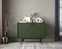 Комод Этажерка Комод с двумя дверками "Emerson" арт EM02/green/L арт. EM02/green/L