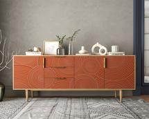 Комод Этажерка Комод "Line" удлиненный R25/red арт. R25/red